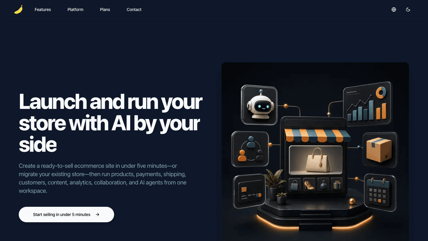 ayn-shop commerce platform