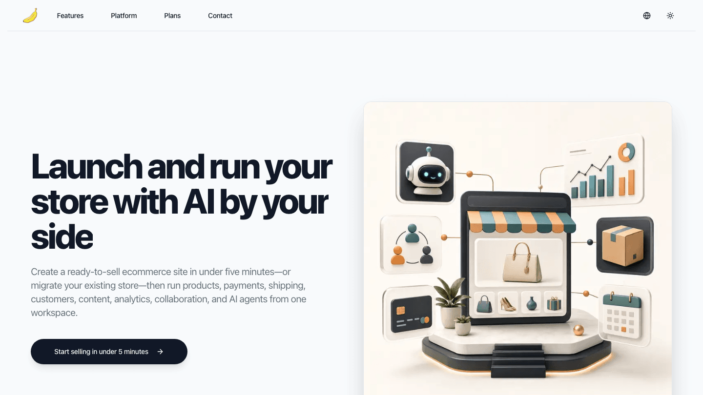 ayn-shop commerce platform